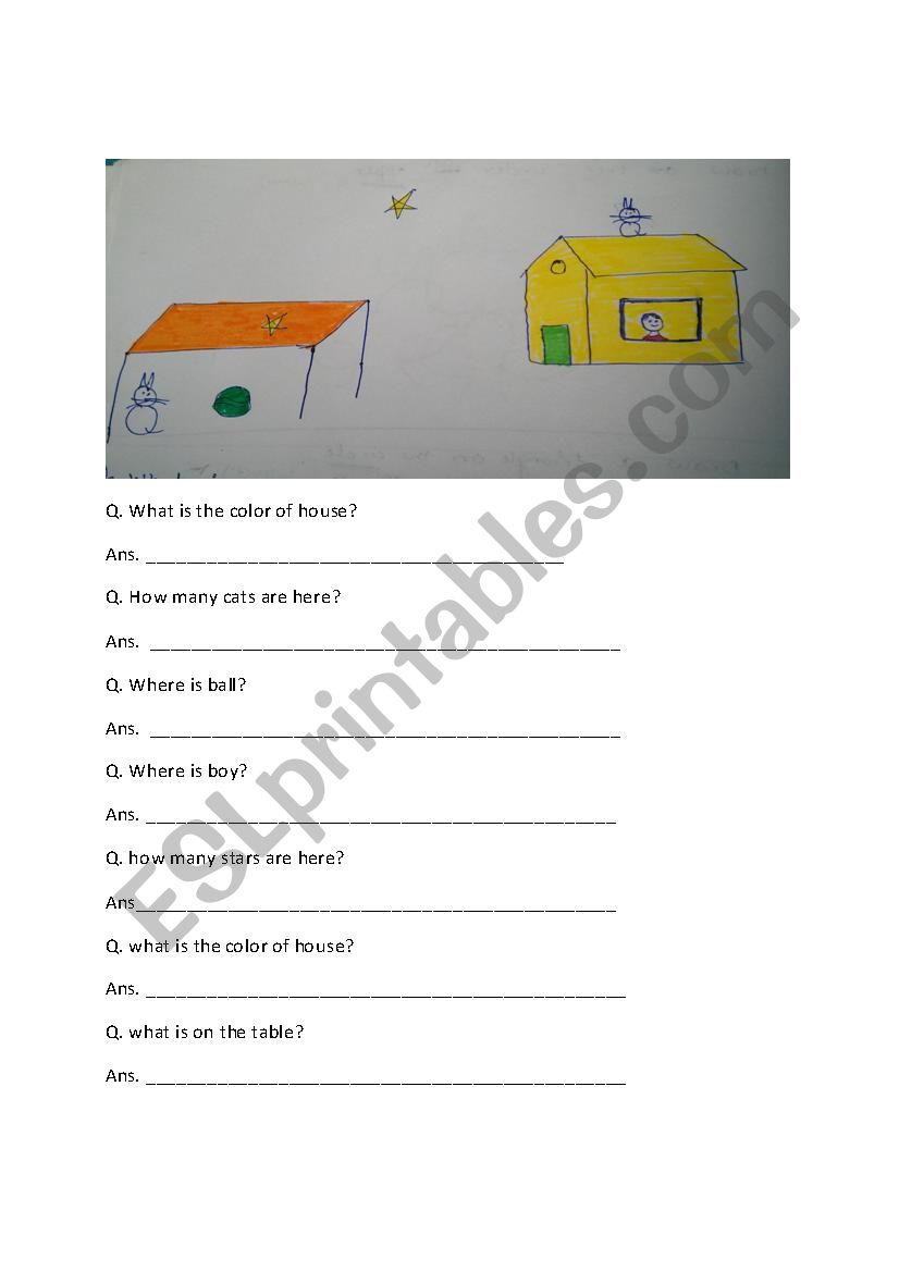 WH Questions Worksheet worksheet