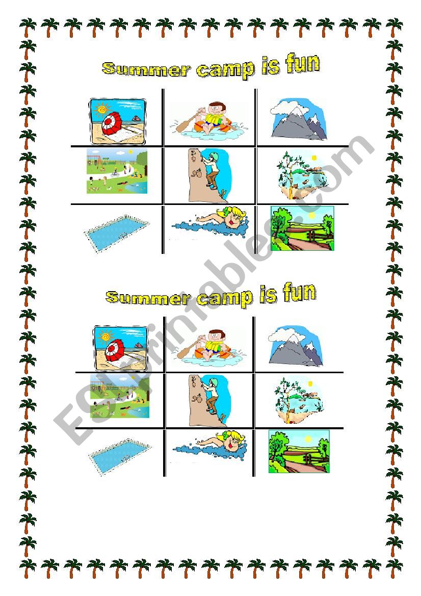 Summer-noughts and crosses-speaking game 1