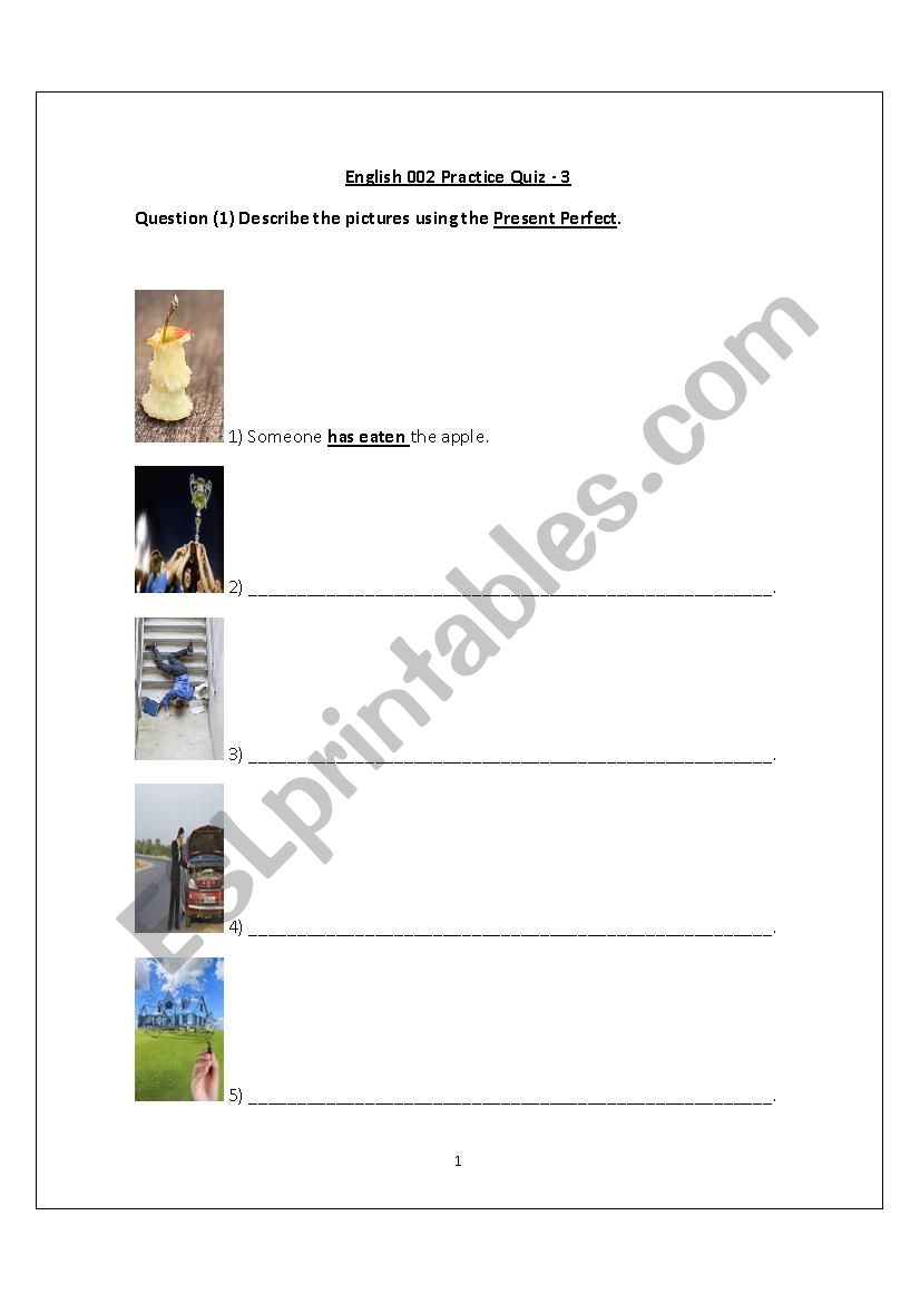 Practice Quiz worksheet