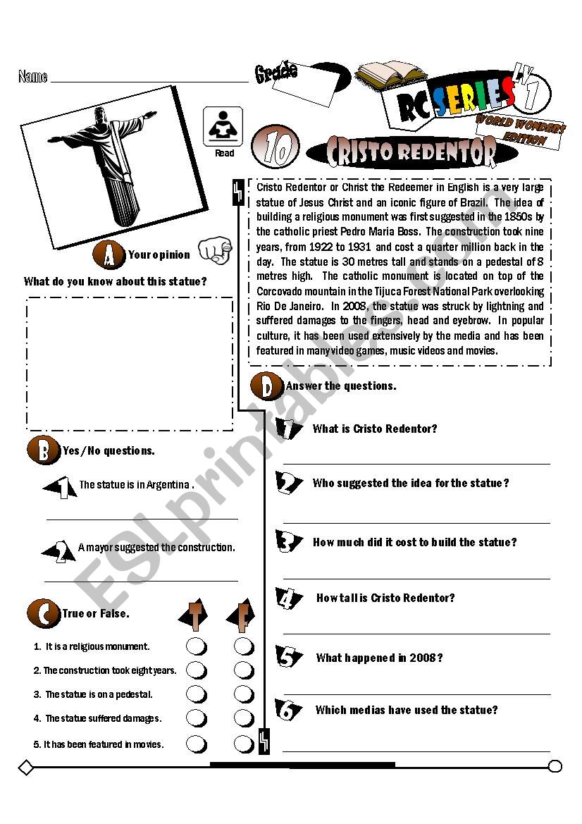 RC Series_World Wonders Edition_10 Cristo Redentor (Fully Editable + Key)