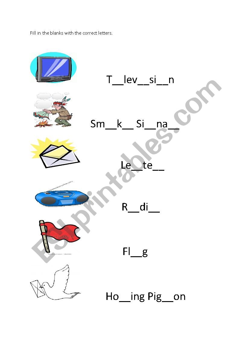 COMMUNICATION worksheet
