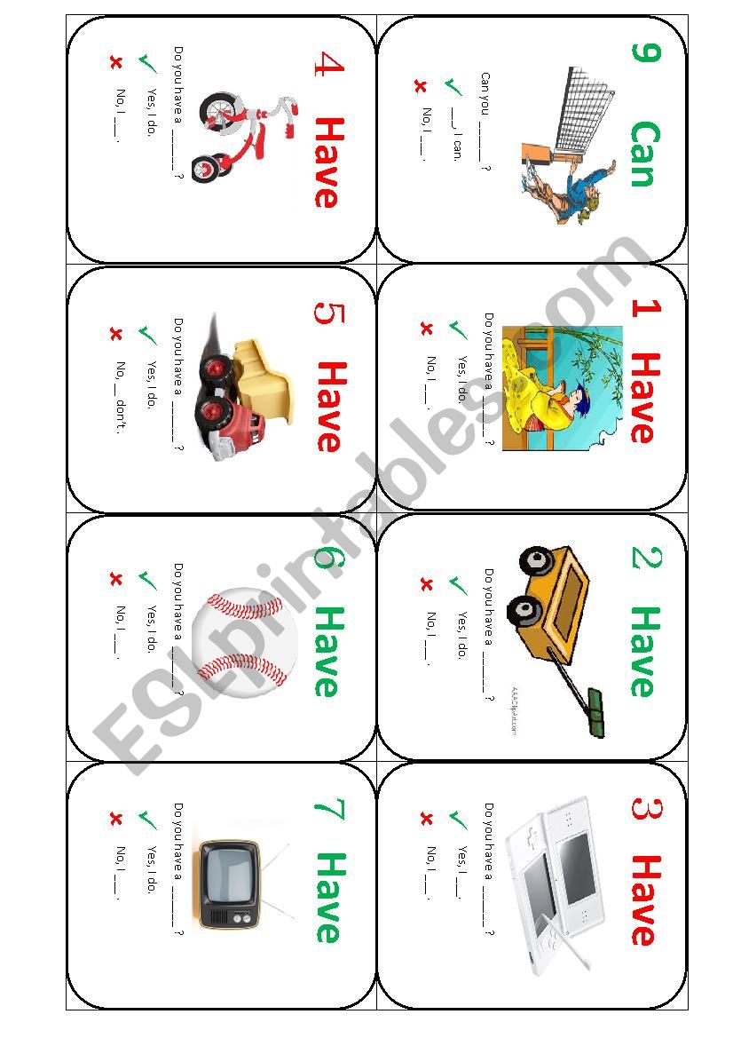 ENgUno Card Game Part 2 worksheet