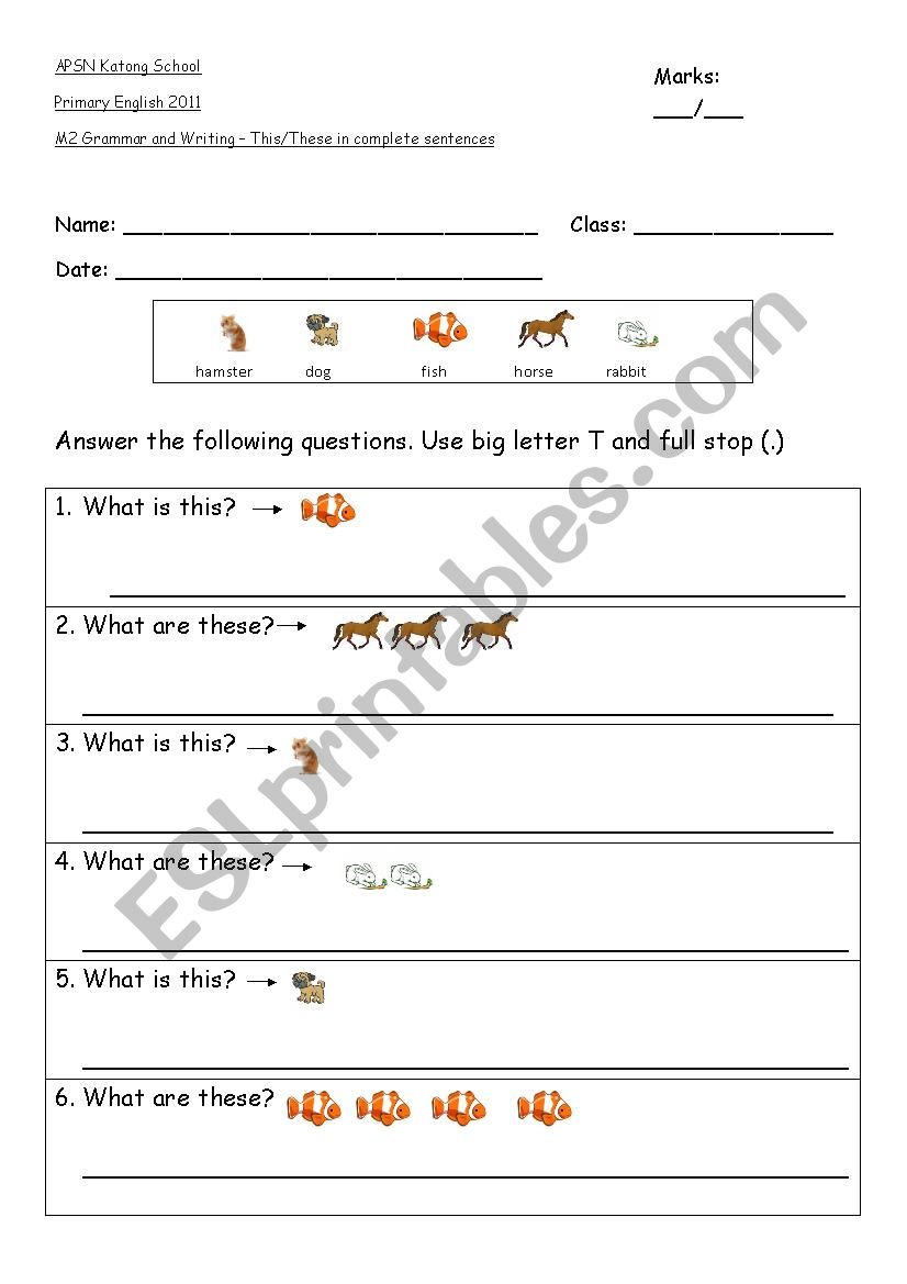 This These worksheet