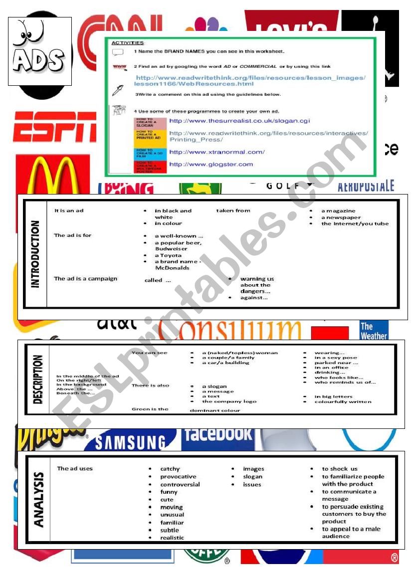 ADS Part 1 worksheet