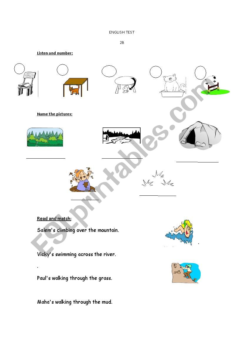 English Test ESL Worksheet By Nooroman