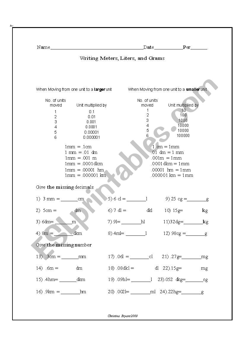 metric-conversion-esl-worksheet-by-kblackmon