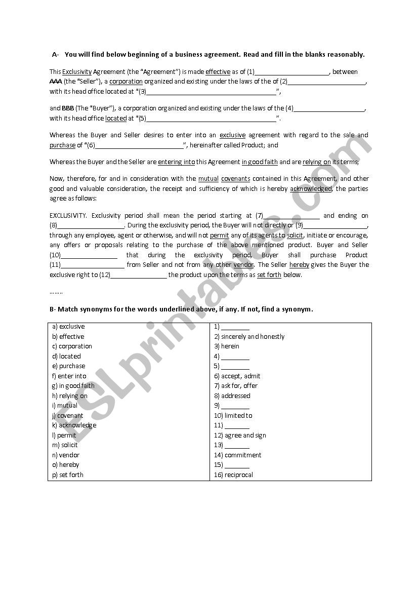 reading-and-vocab-english-for-business-esl-worksheet-by-serhat76