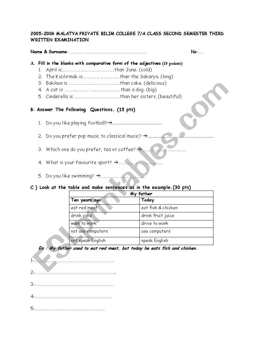 a nice test for your beginner sts