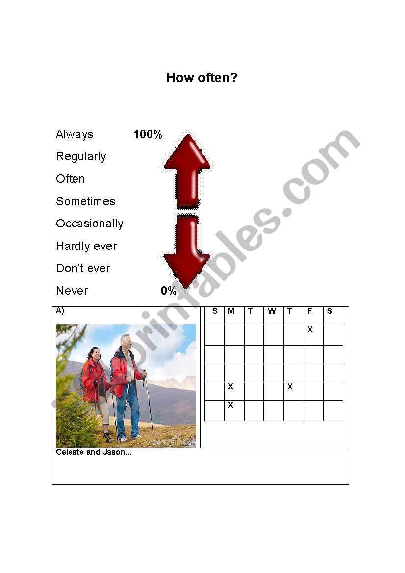 How often.....? worksheet
