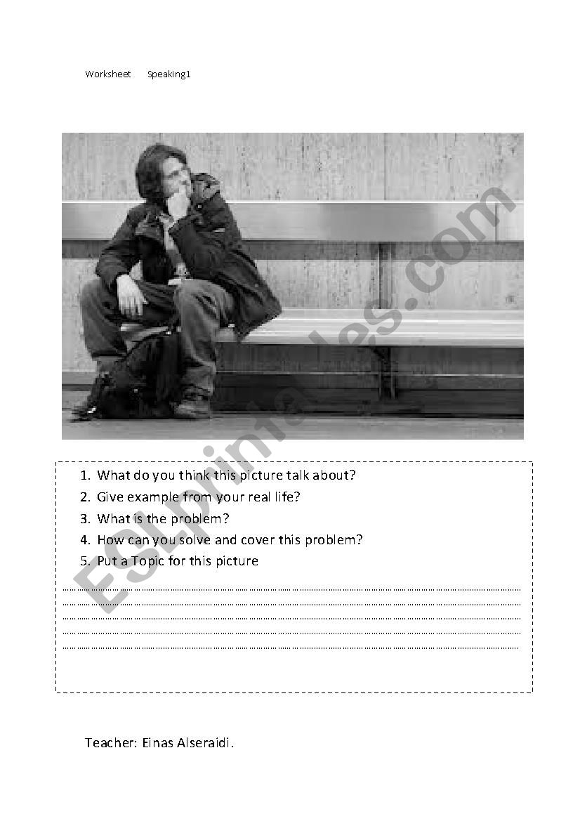 thinking (poems) worksheet