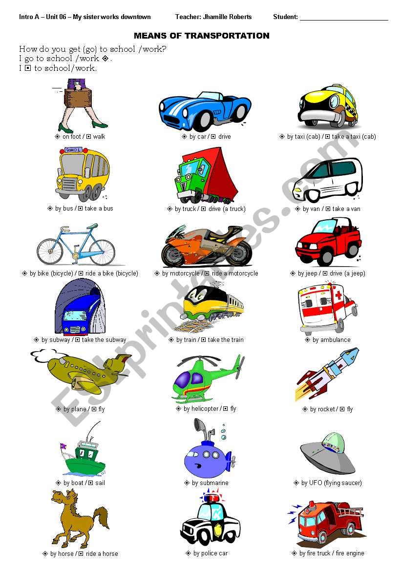 transportation-esl-worksheet-by-jhamille