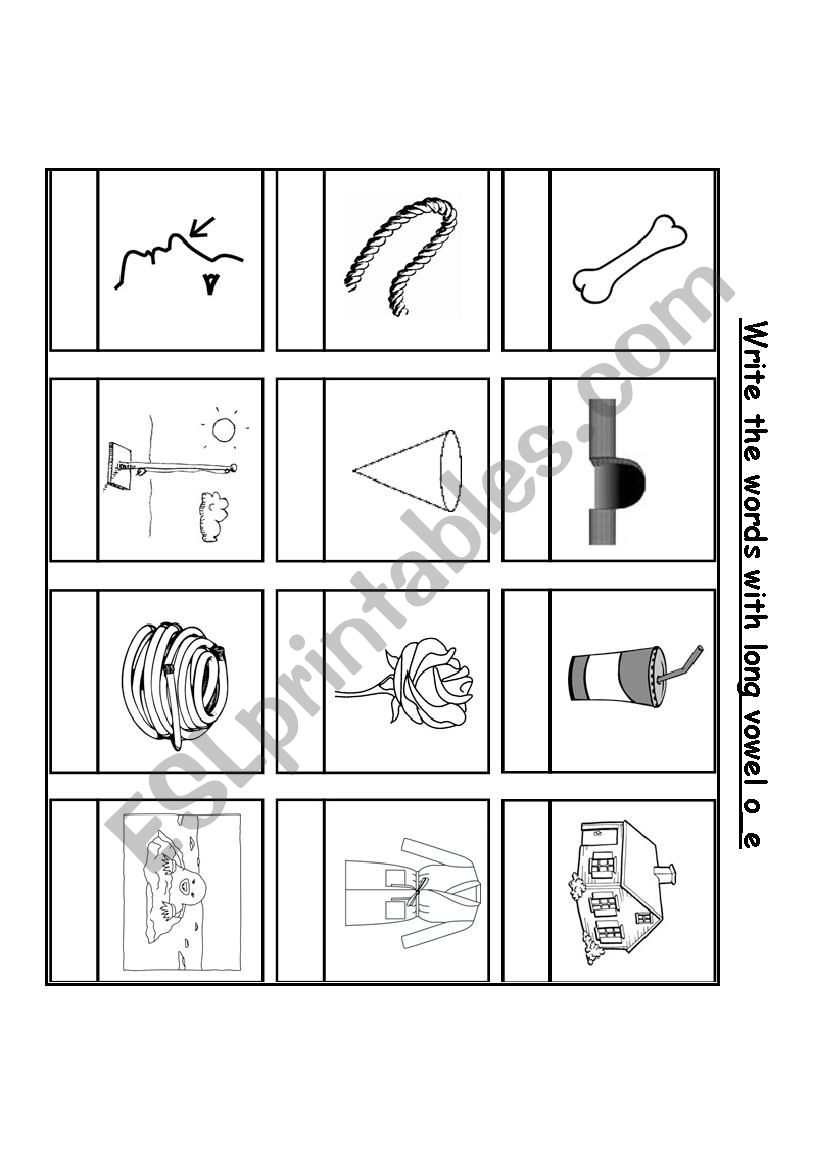 words with long vowel o_e worksheet