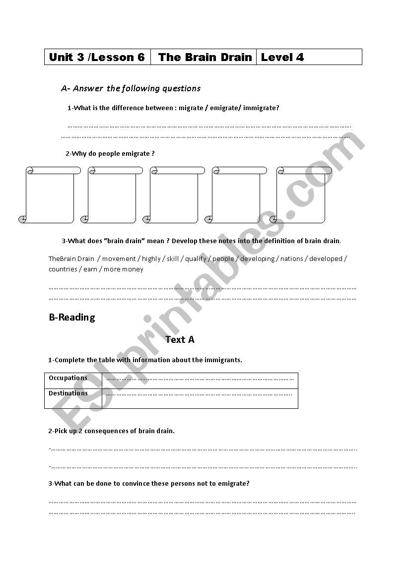 unit3 lesson 6 worksheet