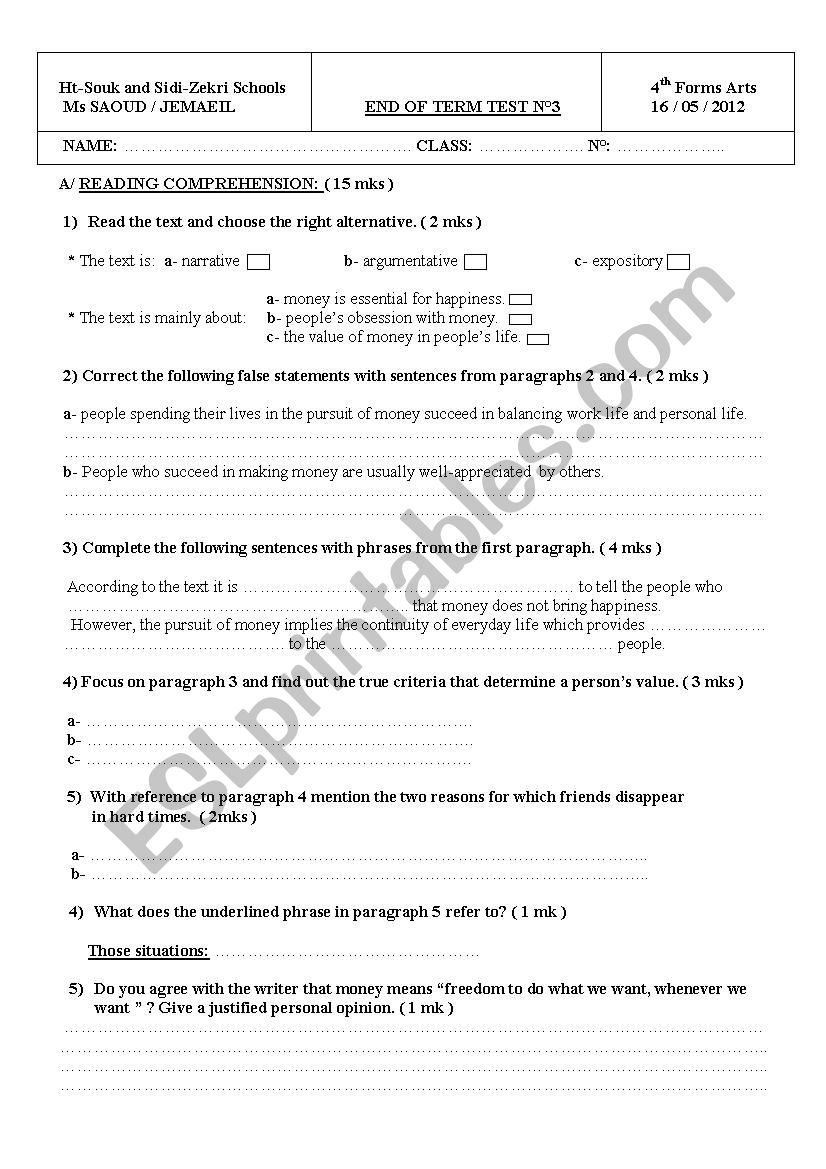 molmol worksheet