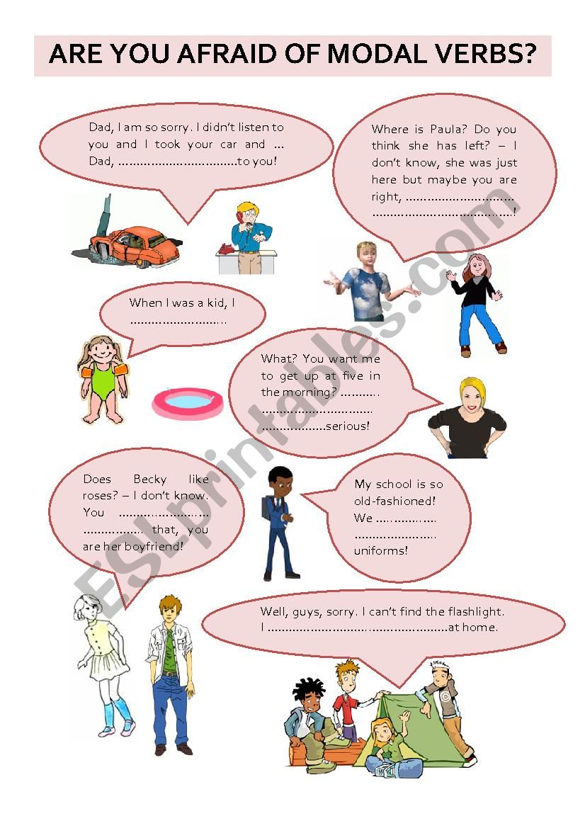Modal verbs of deduction and speculation-practice