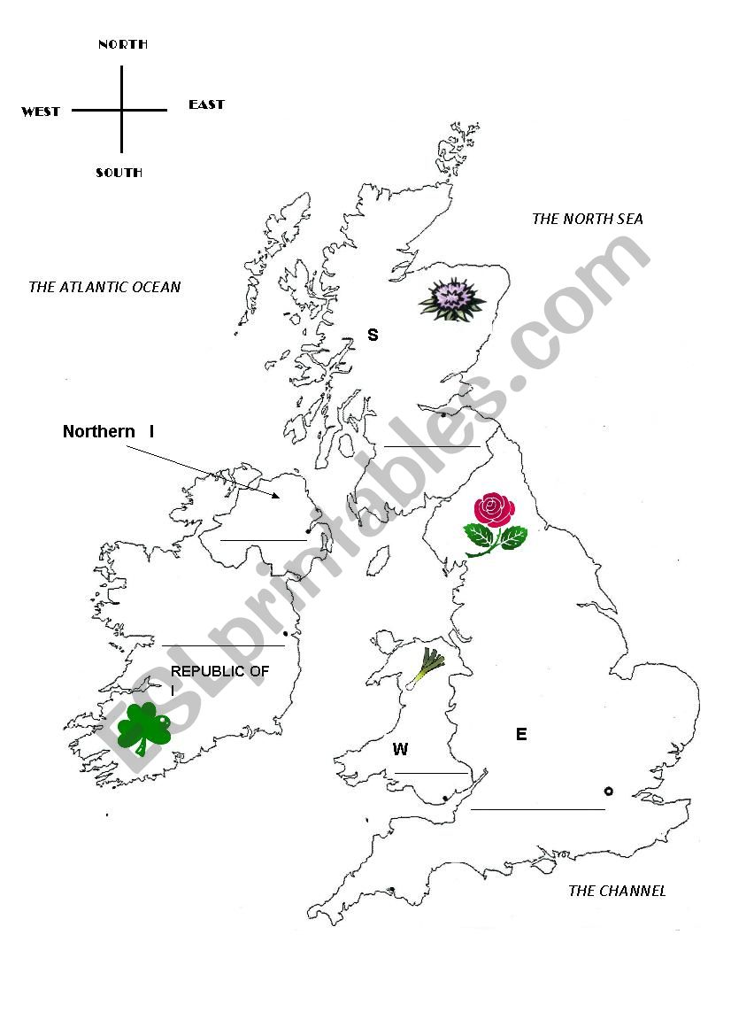 The British Isles Part 2 worksheet