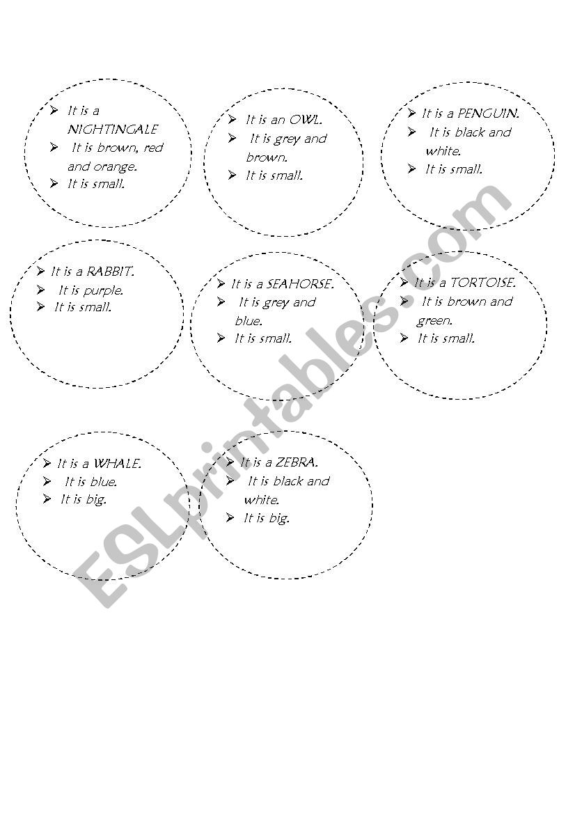 PICTURE DICTIONARY worksheet
