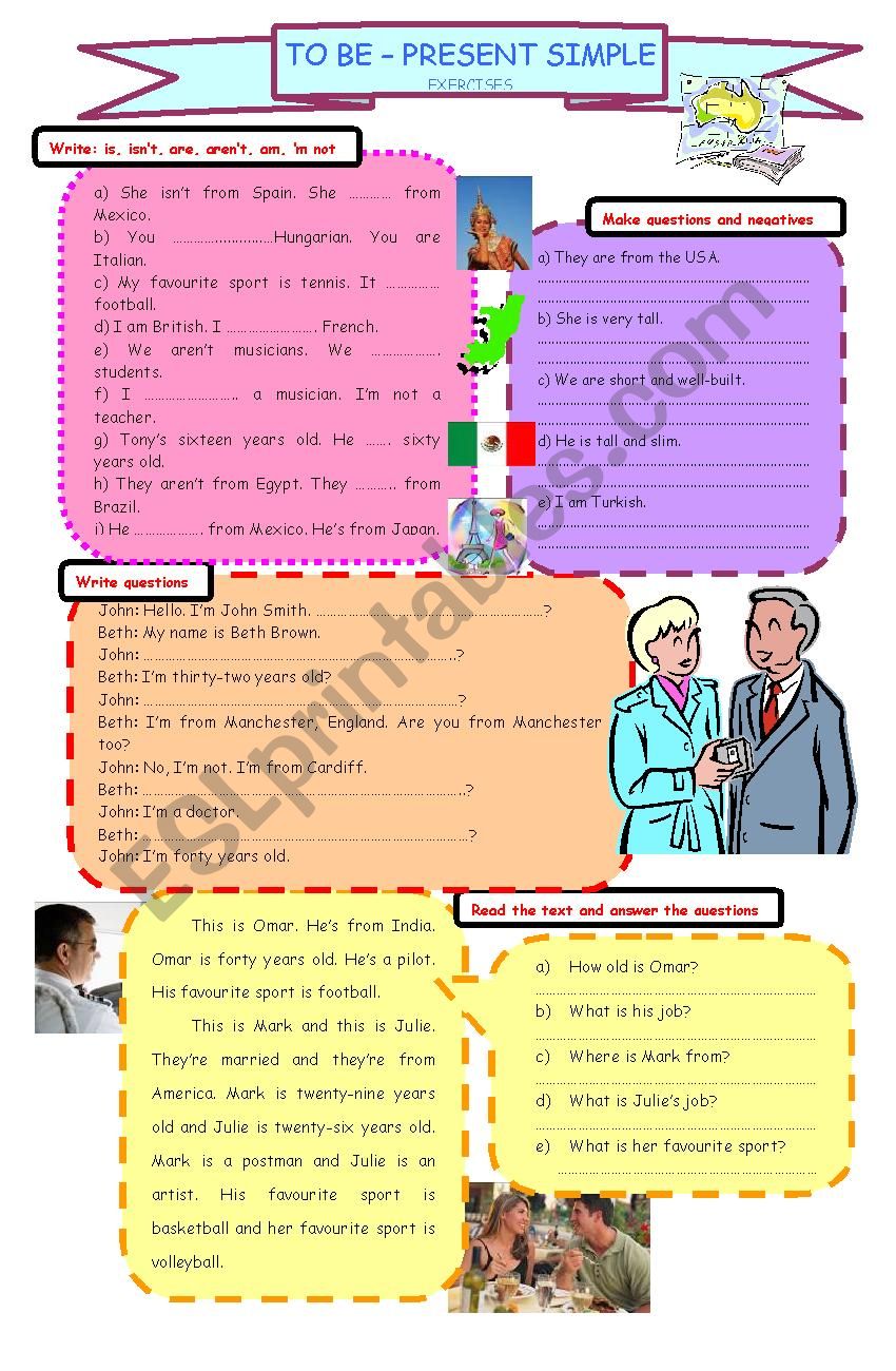 to pres. simple - ESL worksheet by lr_aprei