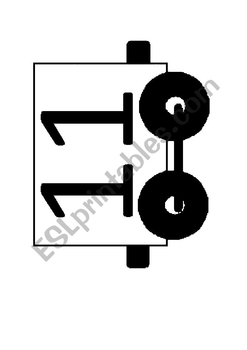 NUMBERS TRAIN III worksheet