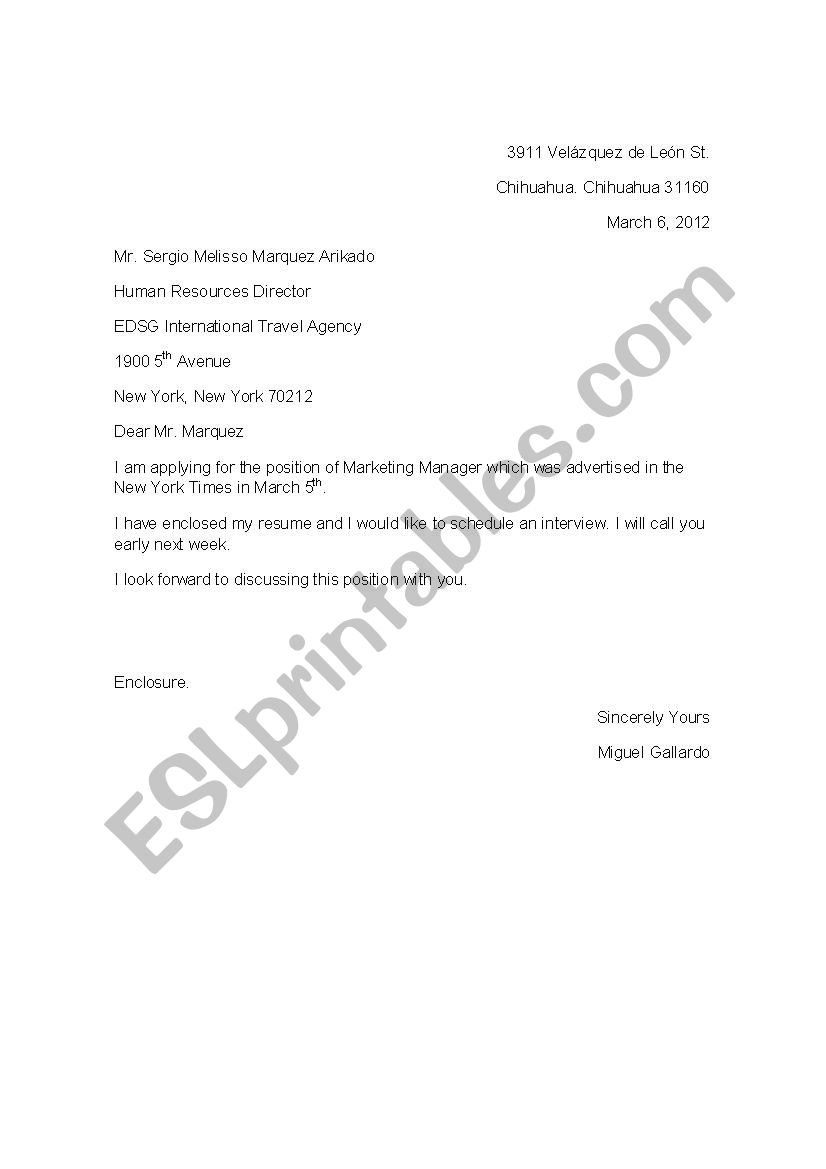 composition  worksheet