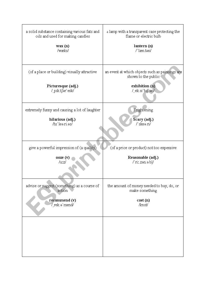 Snowball activity worksheet