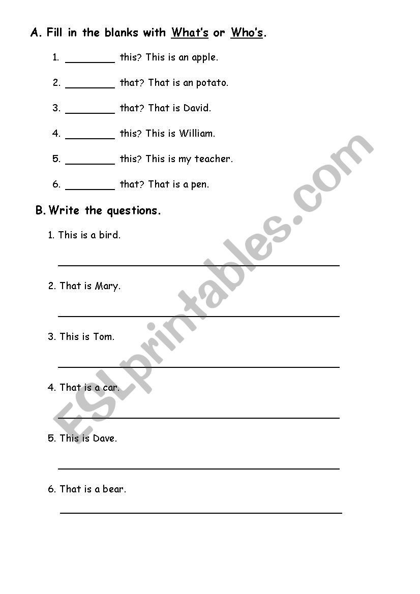 grammar test worksheet