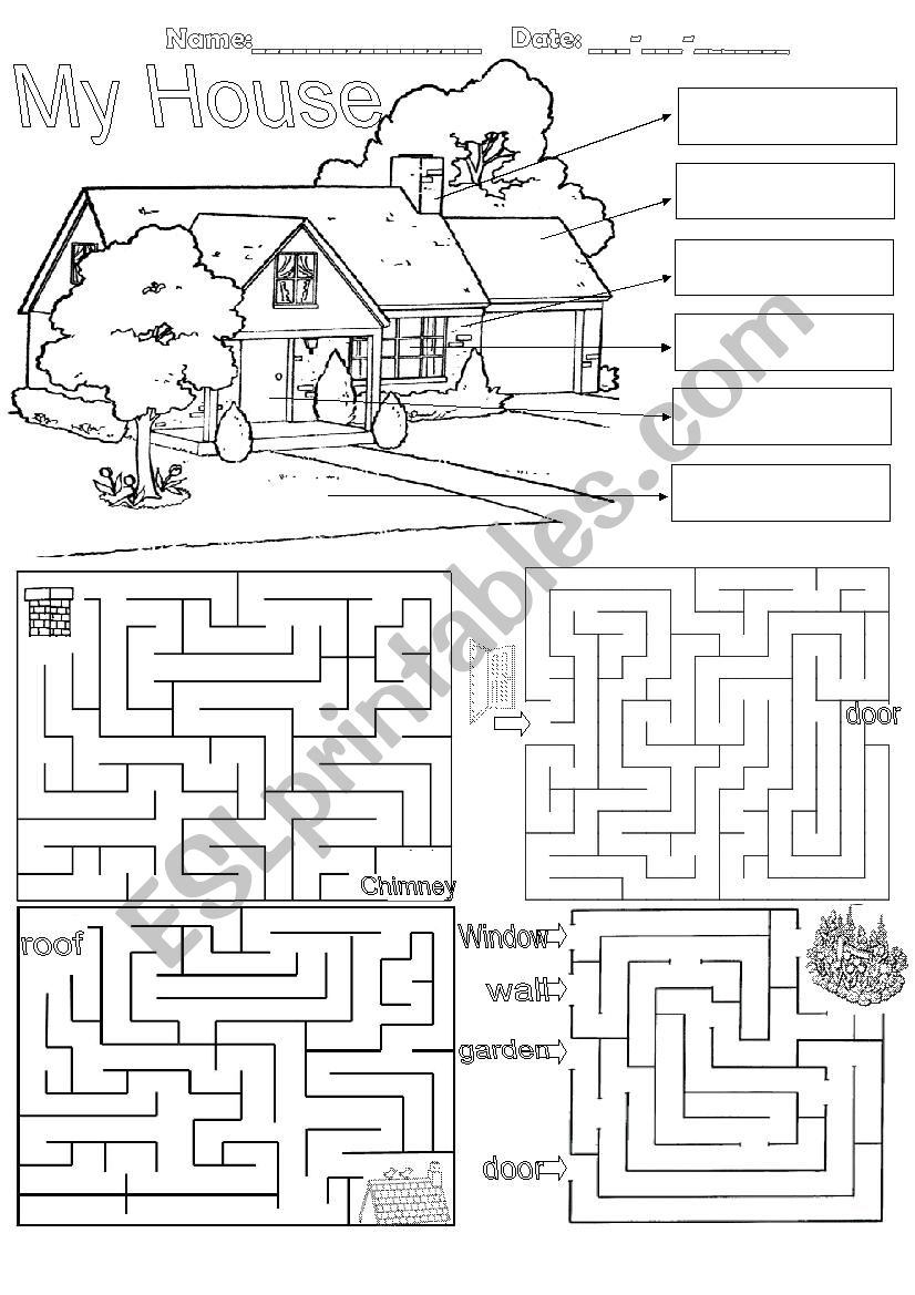 House worksheet