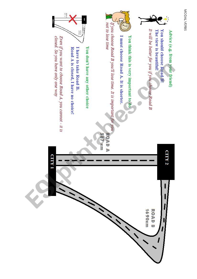 Modal Verbs worksheet