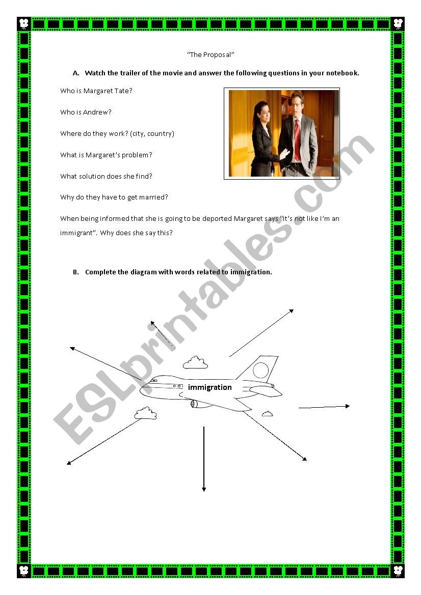 The Proposal worksheet