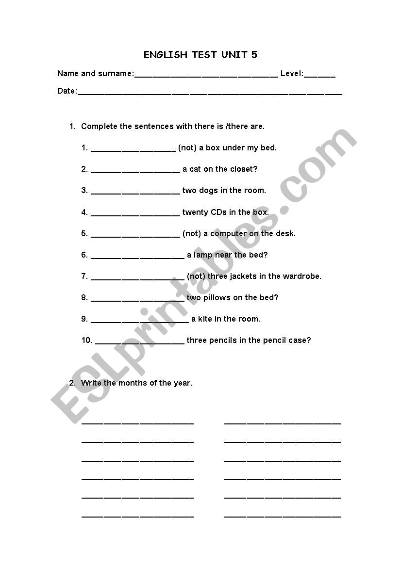 english-exam-for-4th-level-esl-worksheet-by-anapastor79