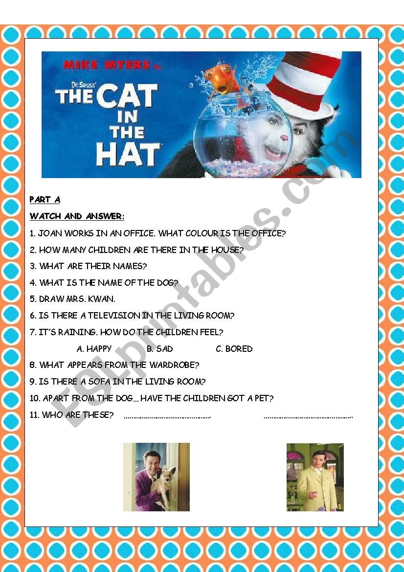 The Cat in the Hat-MOVIE (Part A)