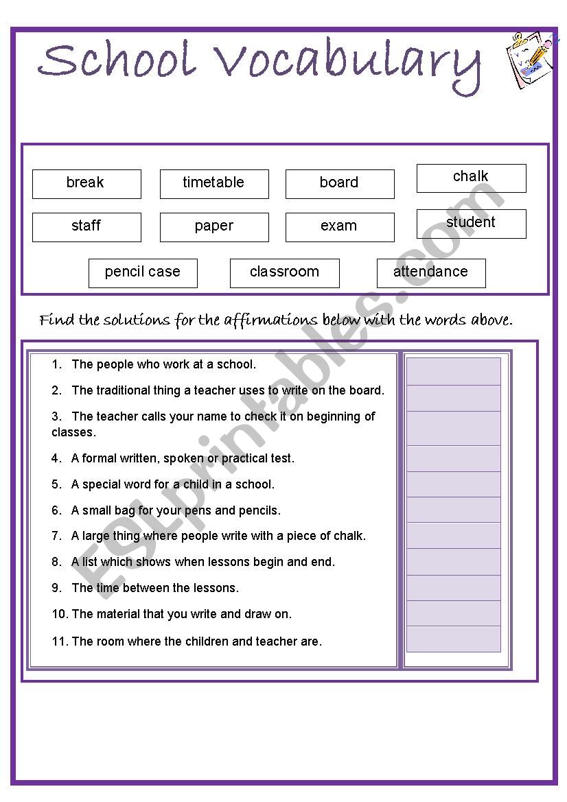 school-vocabulary-for-7th-grade-esl-worksheet-by-mmcv