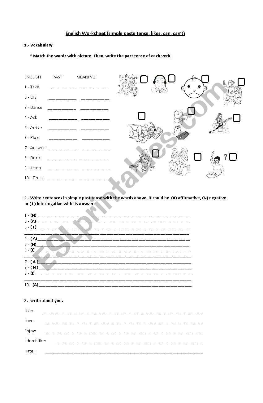 worksheet worksheet