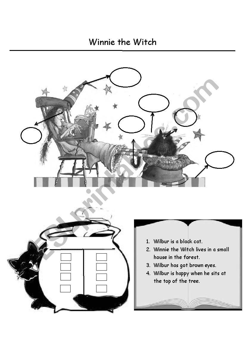 winnie the witch worksheet