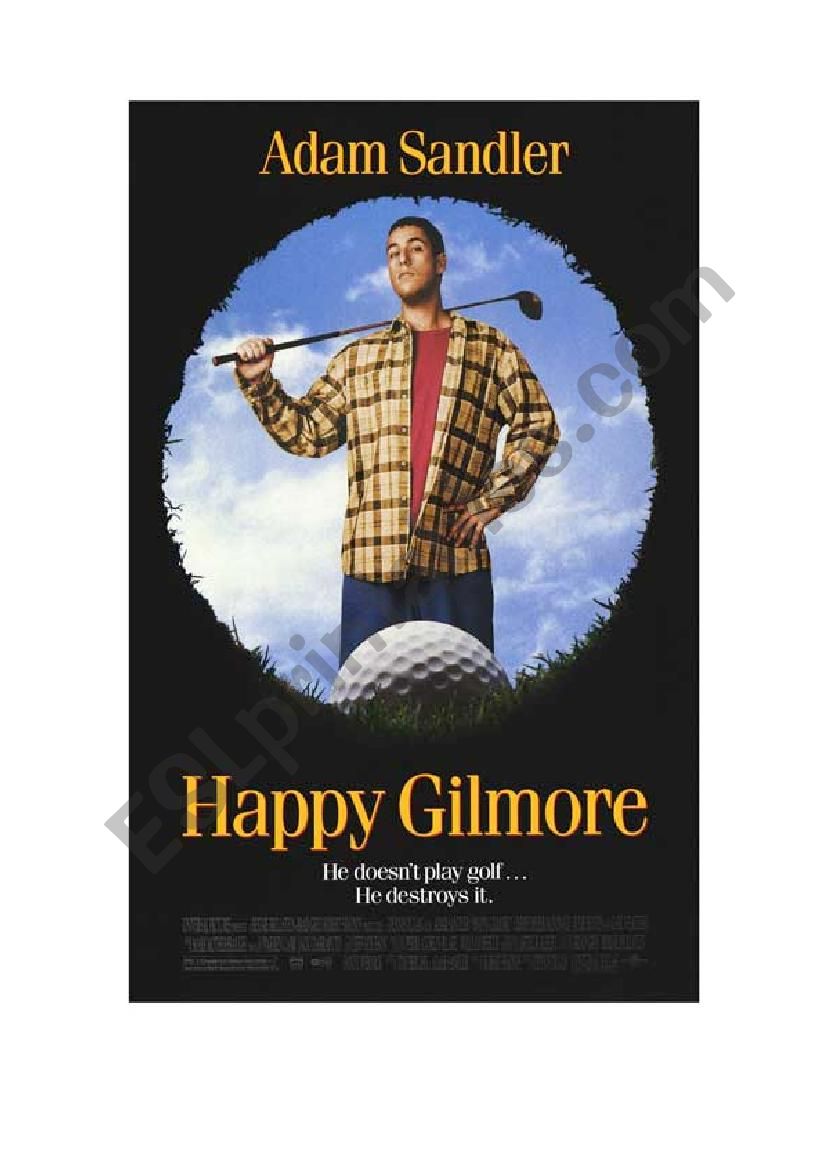 Happy Gilmore: Listening, Vocab, Questions