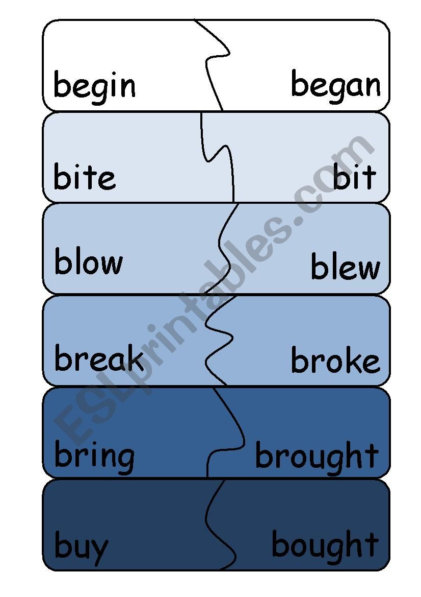 irregular-past-tense-puzzle-pieces-esl-worksheet-by-fleur