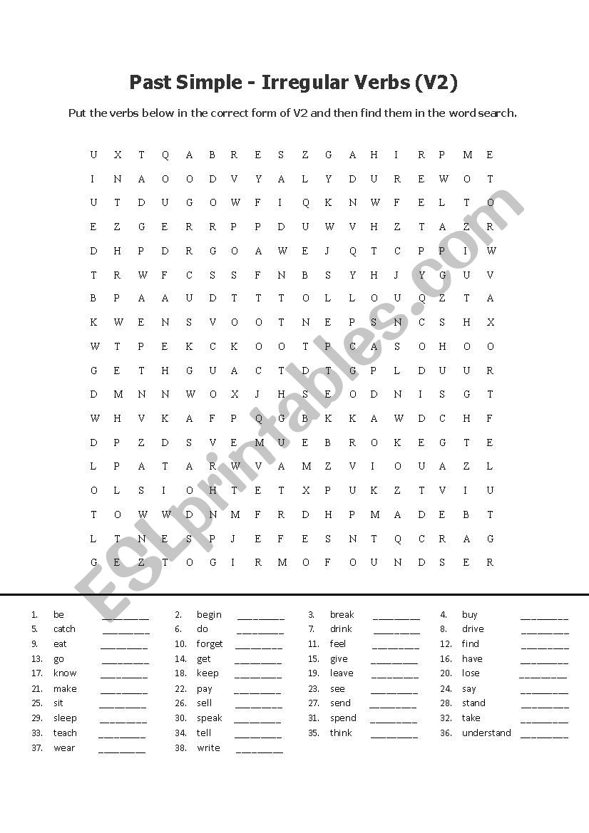 irregular-verbs-v2-38-verbs-to-know-esl-worksheet-by-hilala