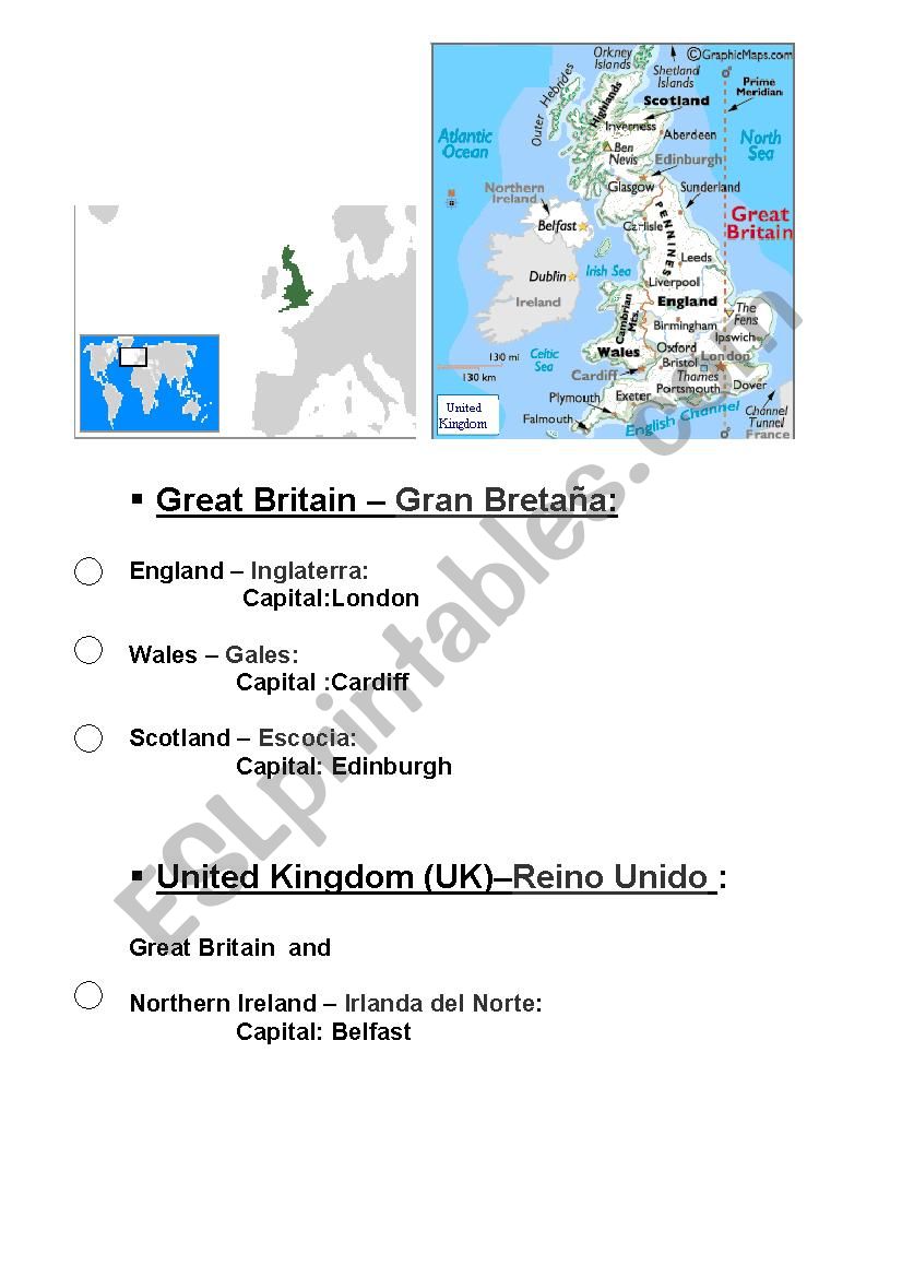 Great Britain and UK - Whats the difference?