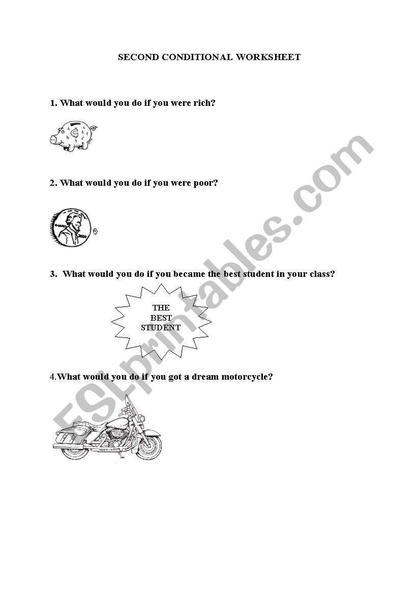 Second Conditional worksheet