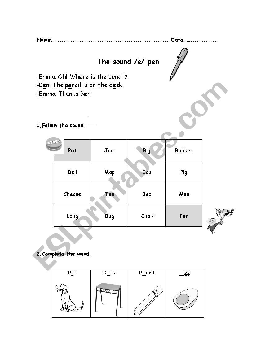 Phonetics 1 worksheet