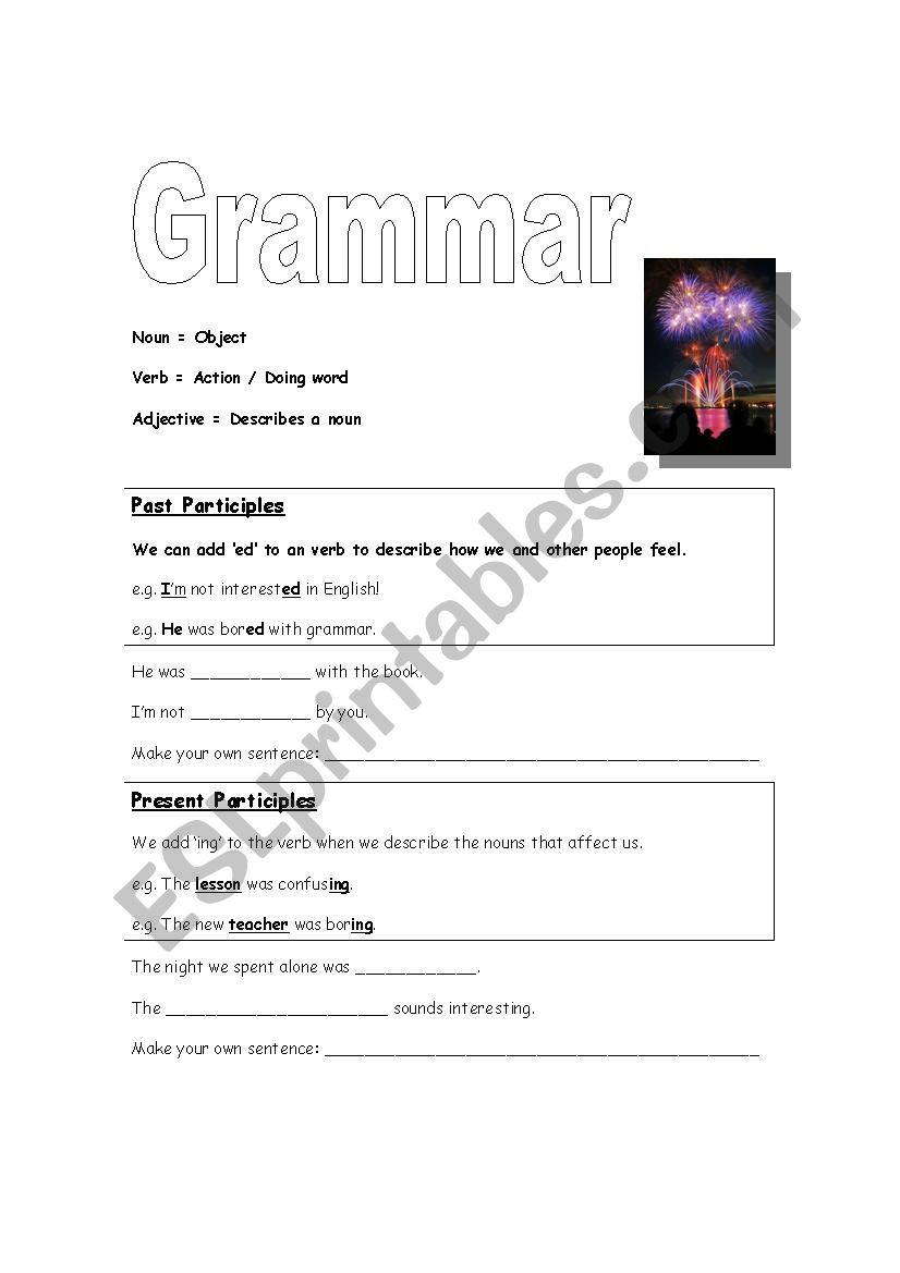 end with ed&ing worksheet