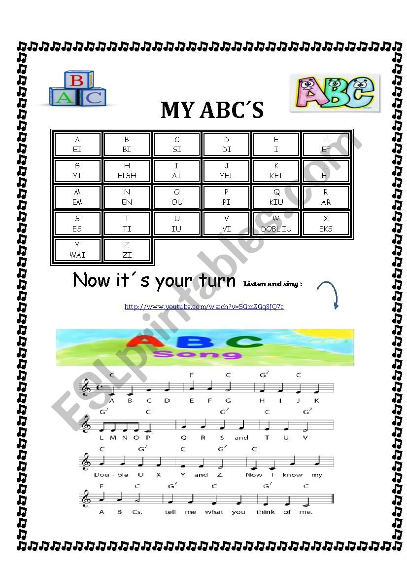 abcs  worksheet