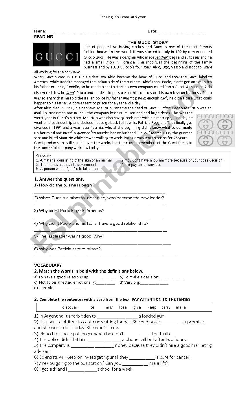 New Headway Pre- Intermediate Unit 9-10