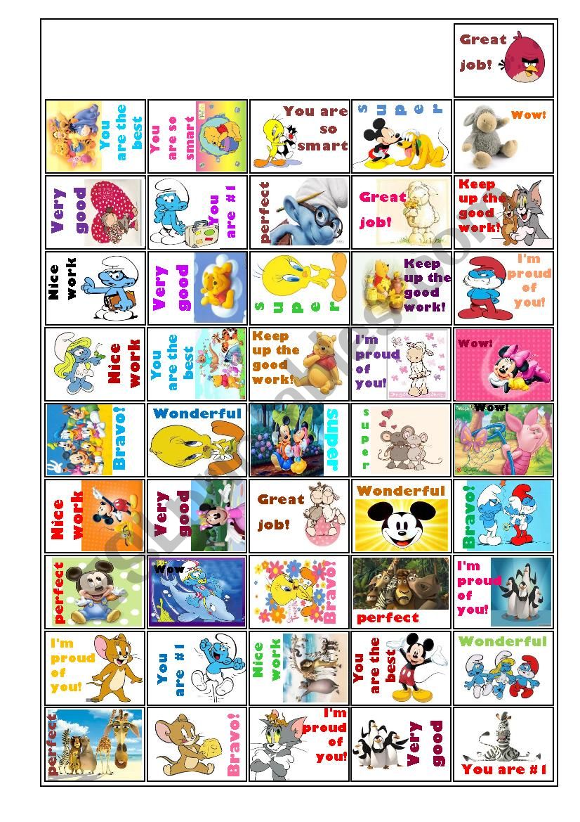 Rewards Stickers kids LOVE- #2