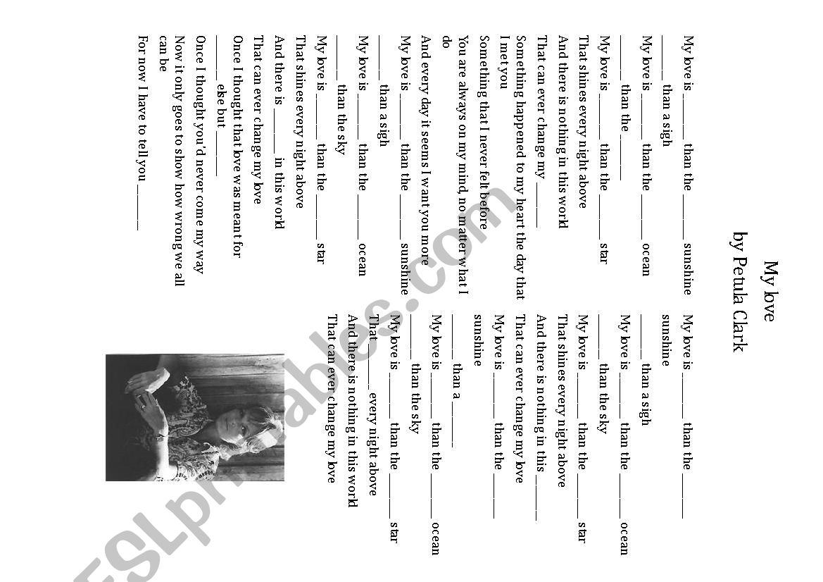 Petula ClarkÂ´s song 