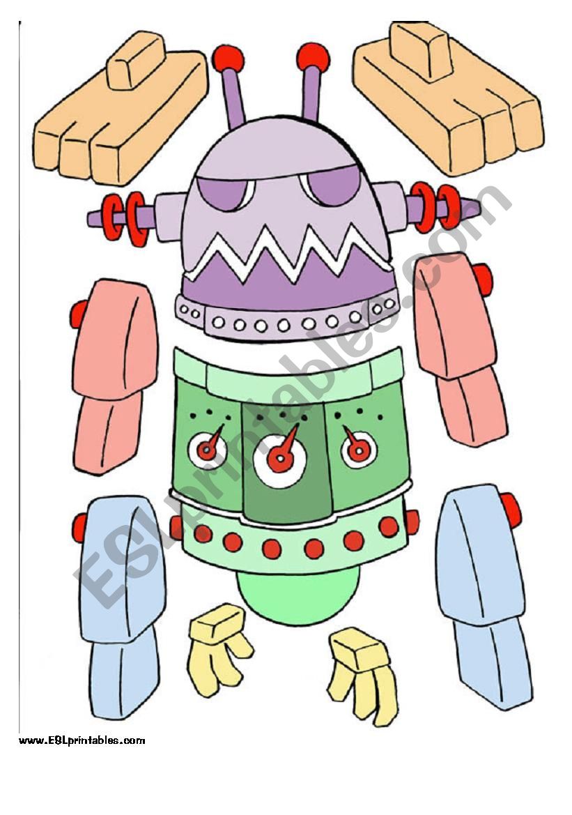 The Robots worksheet