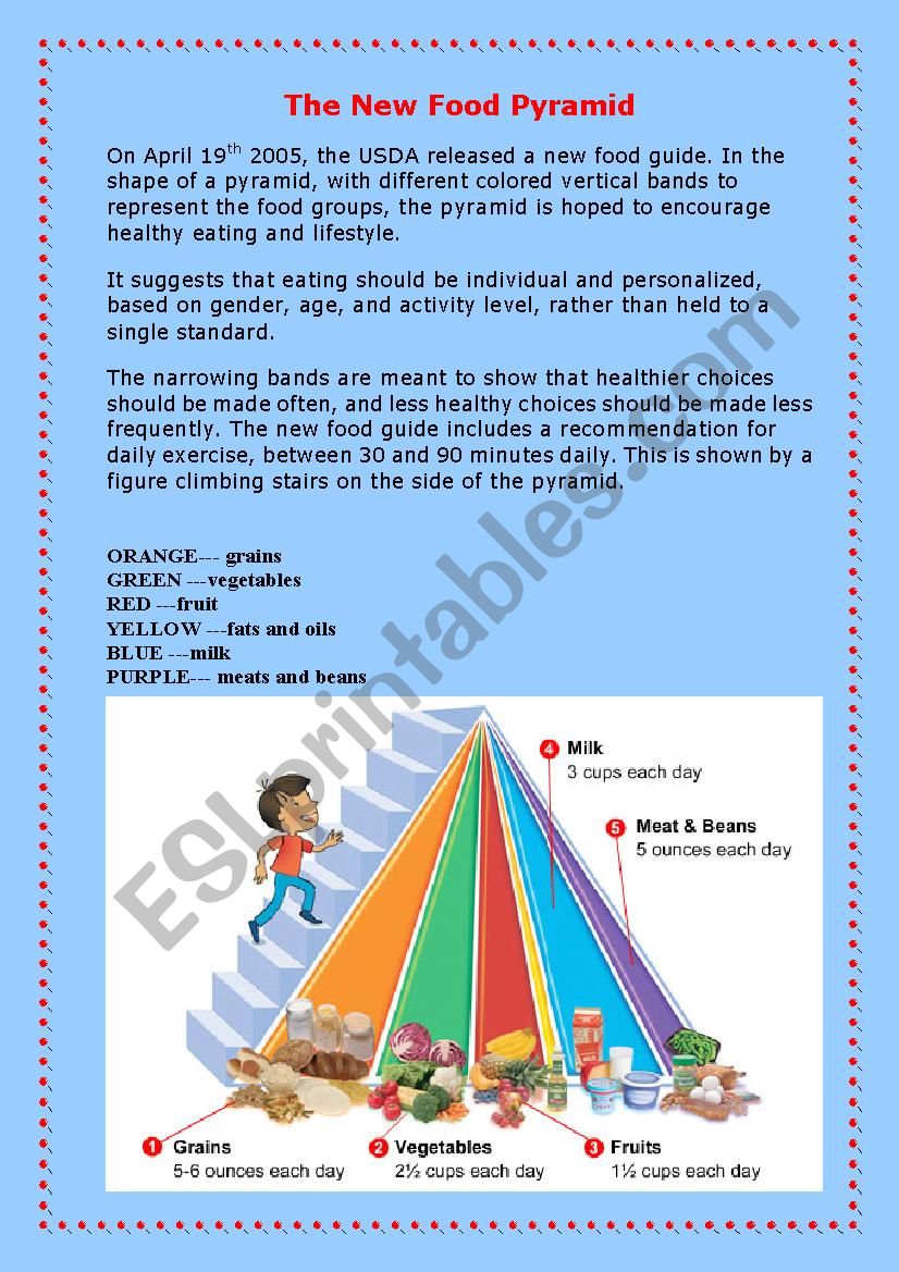 The New Foord Pyramid Reading worksheet