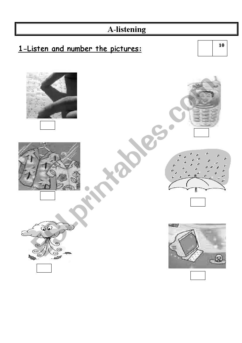 Term  Final  Exam Sixth Grade worksheet