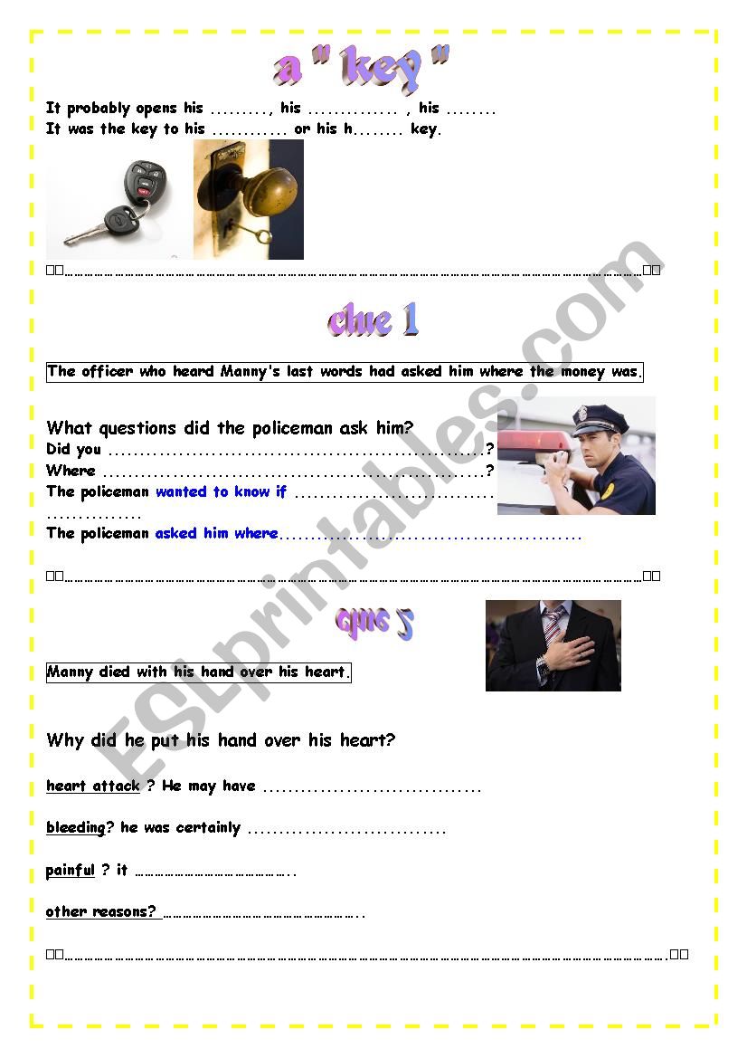 the key part 2 worksheet