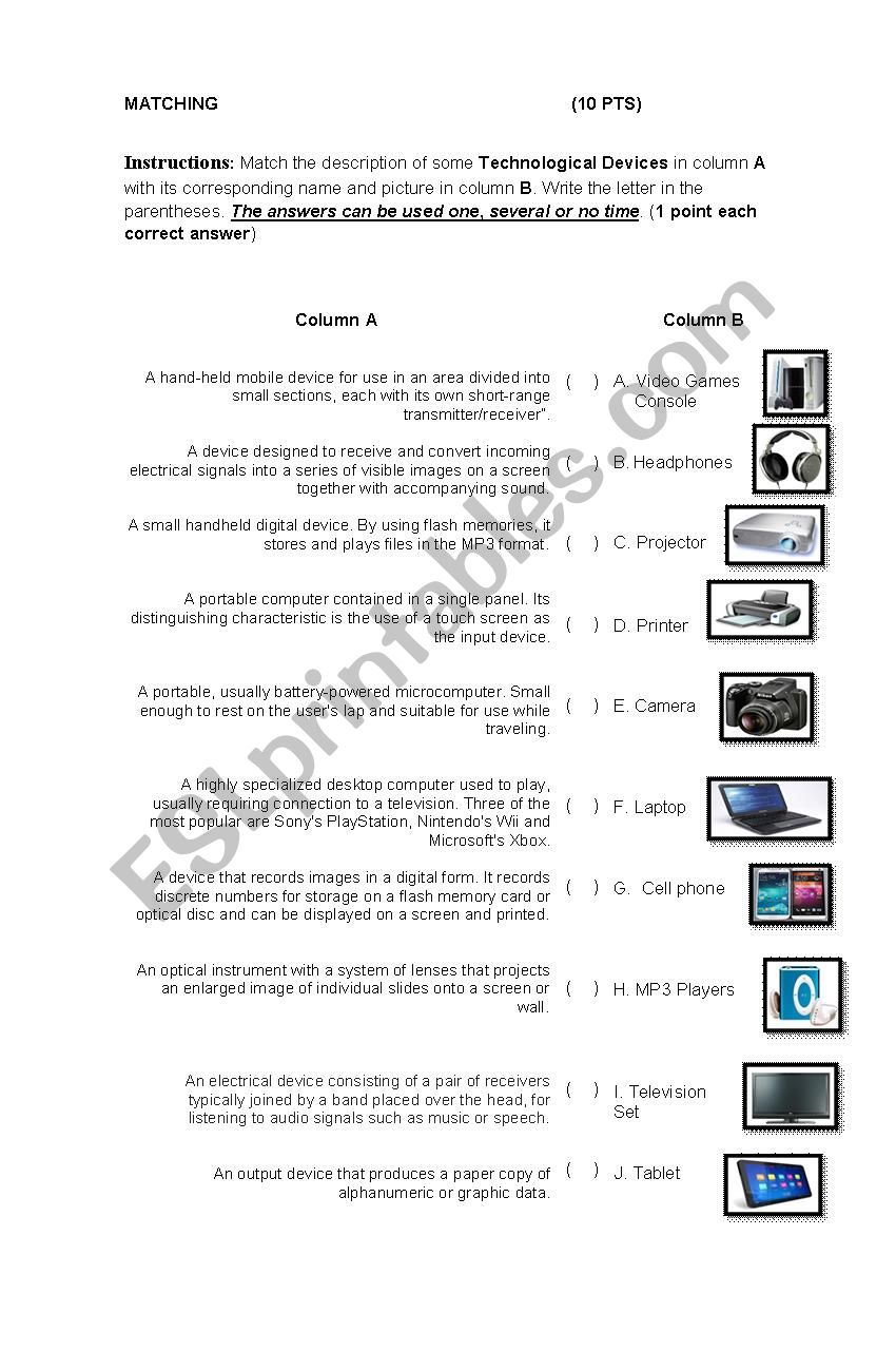 Science and Technology Matching